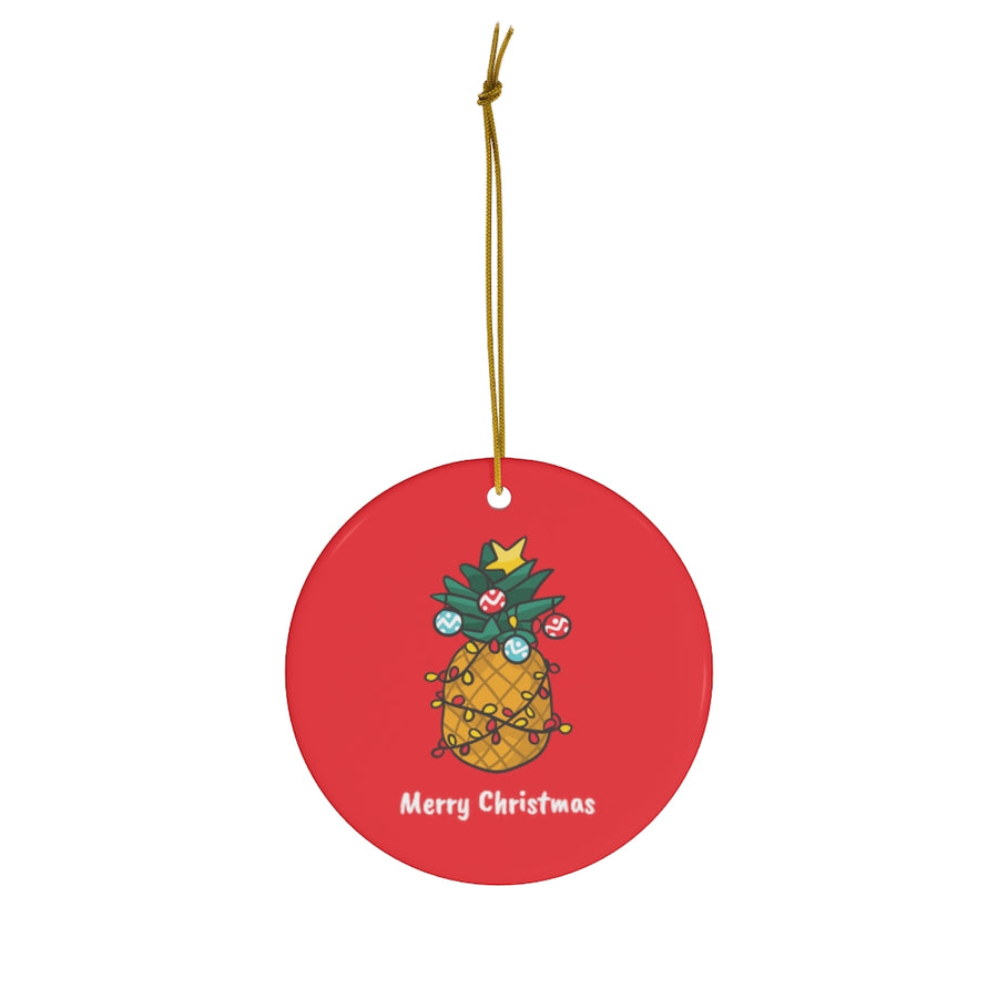 Pineapple Christmas Tree Ornament - Happy Pineapple Co.