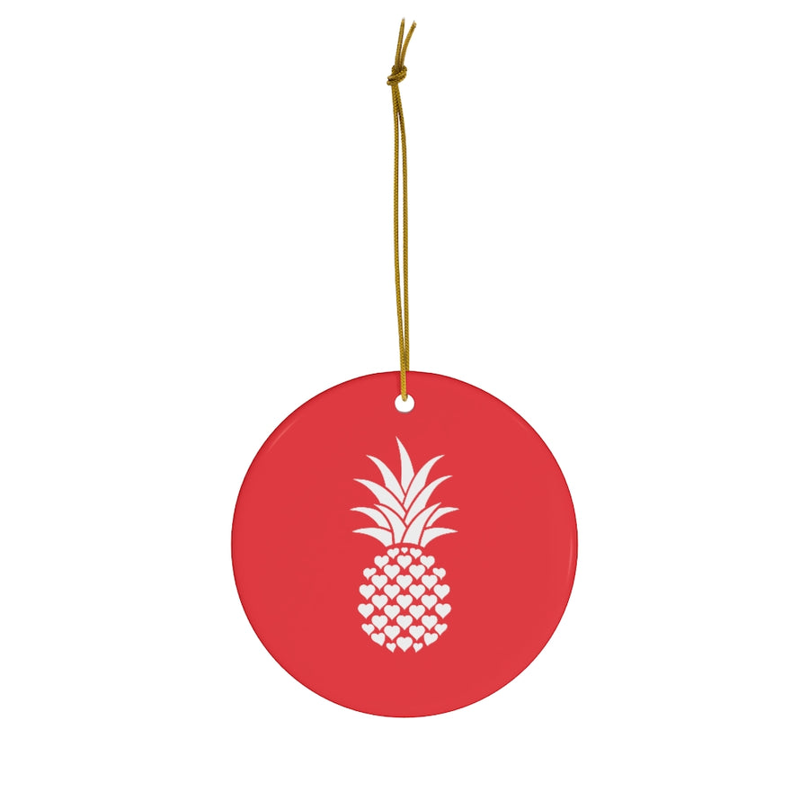 Heart of Pineapple Ornament - Happy Pineapple Co.
