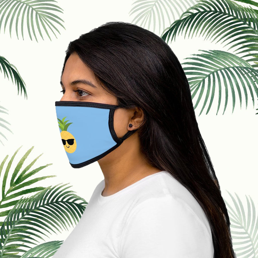 Happy Pineapple Face Mask (Sky Blue) - Happy Pineapple Co.