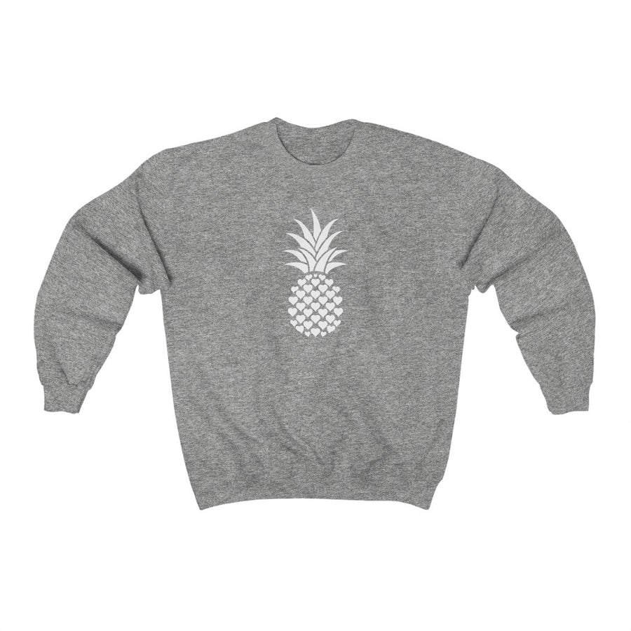 Heart of Pineapple Women's Crewneck Sweater - Happy Pineapple Co.