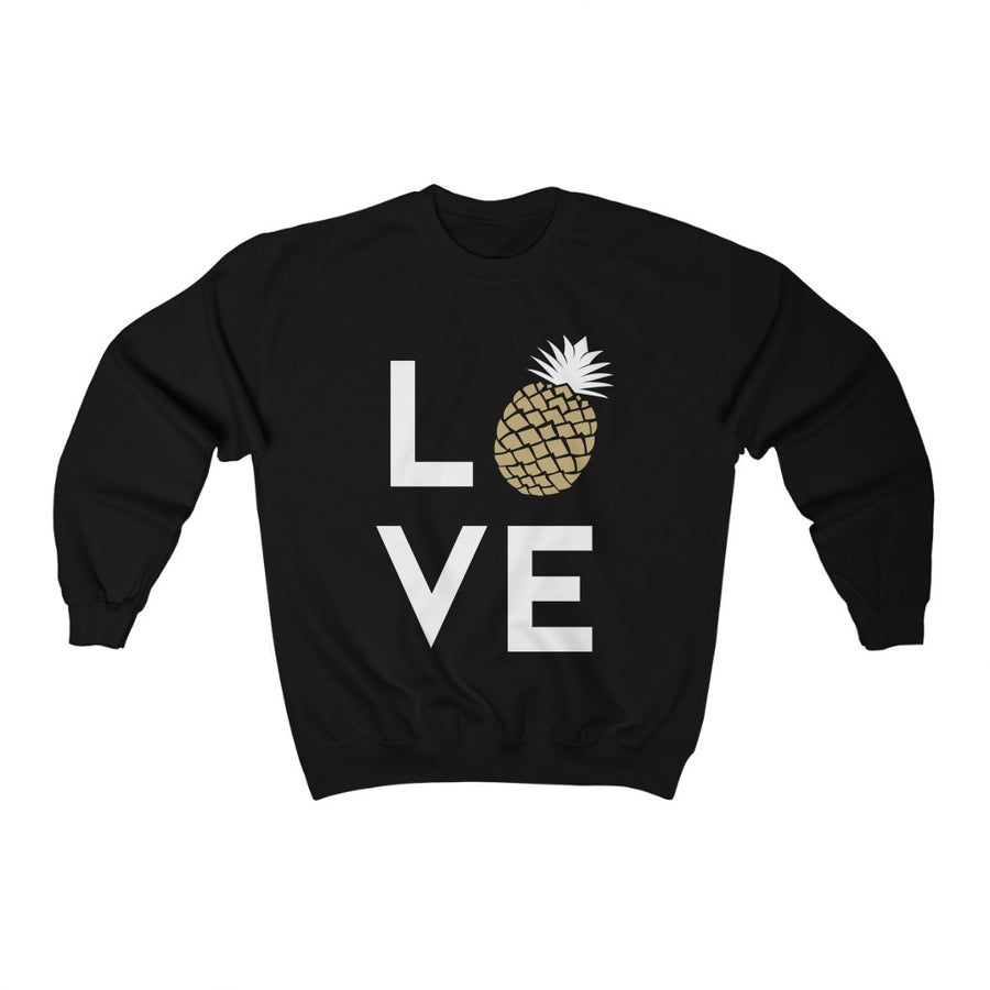 Pineapple Love Men's Crewneck Sweater - Happy Pineapple Co.