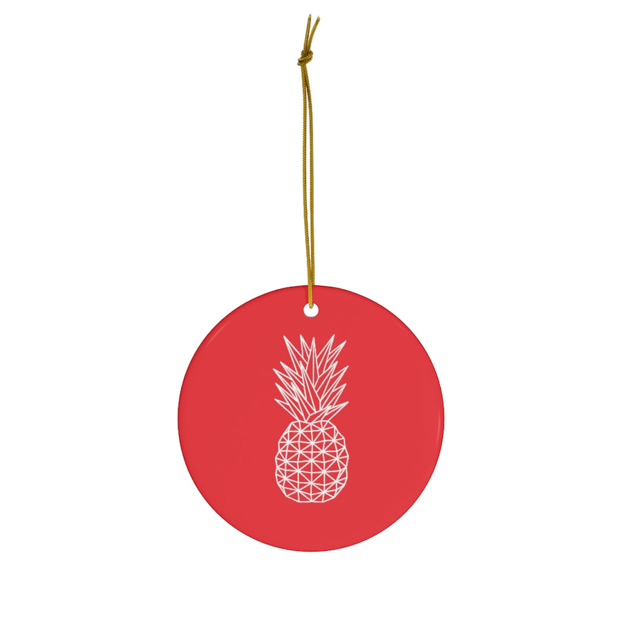 Geometric Pineapple Ornament - Happy Pineapple Co.