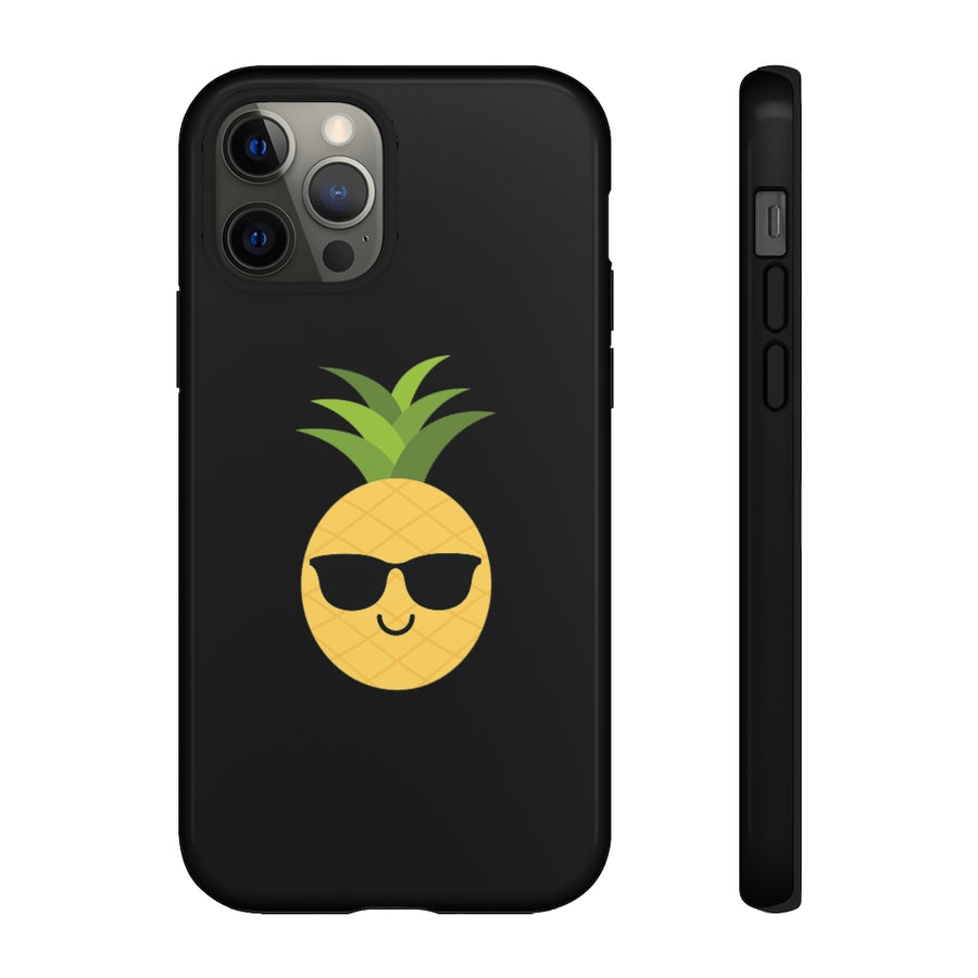 Happy Pineapple Phone Case (Black) - Happy Pineapple Co.