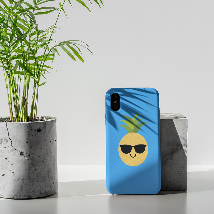 Happy Pineapple Phone Case (Sky Blue) - Happy Pineapple Co.