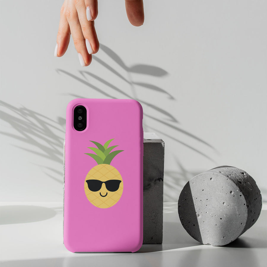 Happy Pineapple Phone Case (Bubblegum Pink) - Happy Pineapple Co.