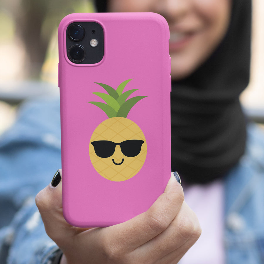 Happy Pineapple Phone Case (Bubblegum Pink) - Happy Pineapple Co.