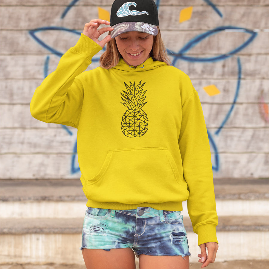 Geometric Pineapple Women's Hoodie - Happy Pineapple Co.